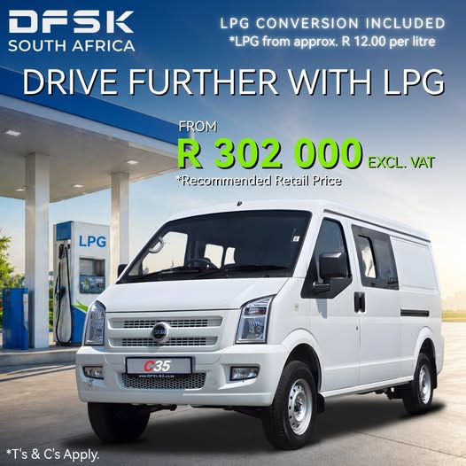 DFSK Drive further with LPG Autogas Conversions for your Crew Bus
